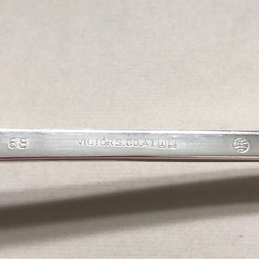 Semi Antique Victor Silver Company Silver Plated Long Handled Serving Spoon